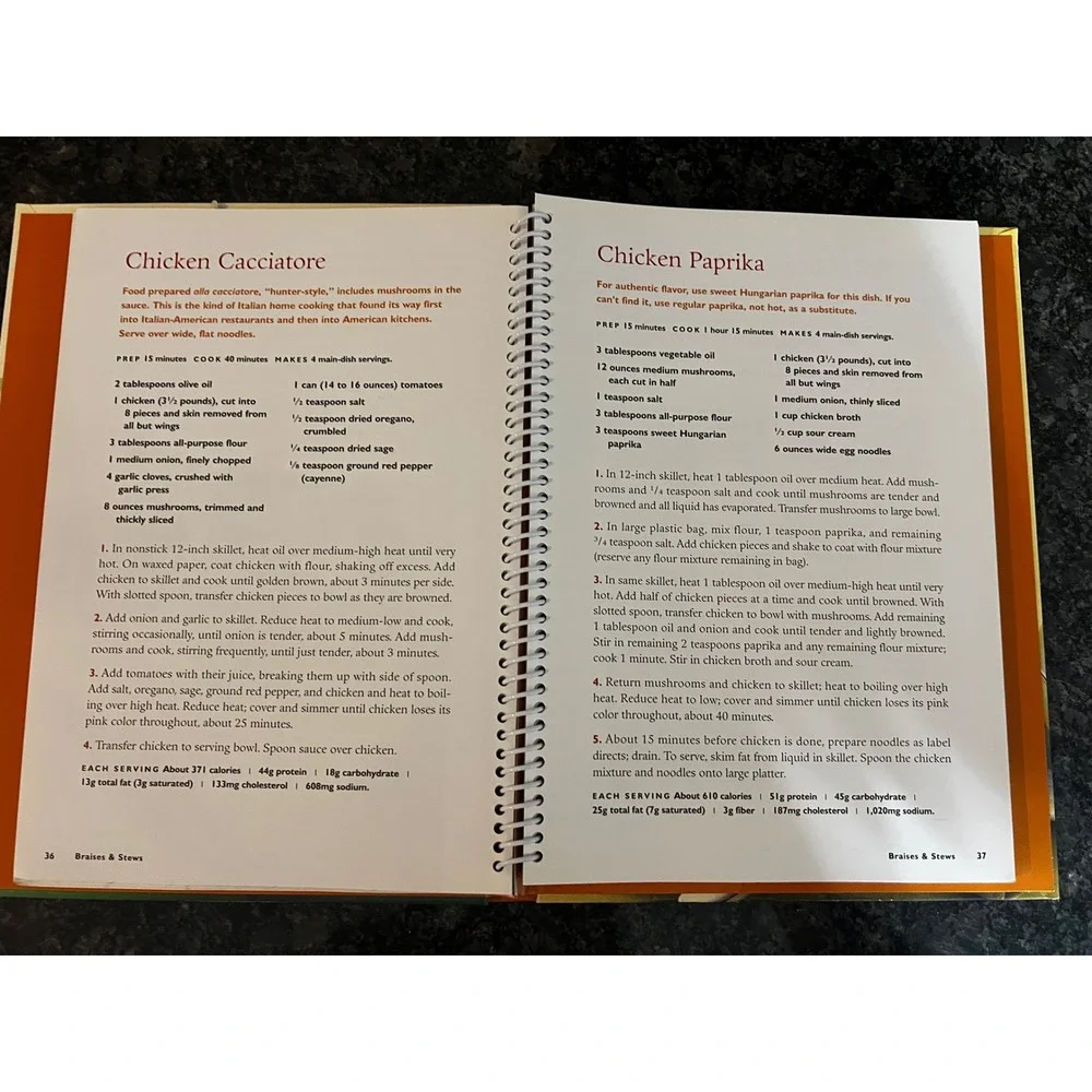 VTG‎ Good Housekeeping Best Chicken Dishes Cookbook Recipes Spiral Bound 2005